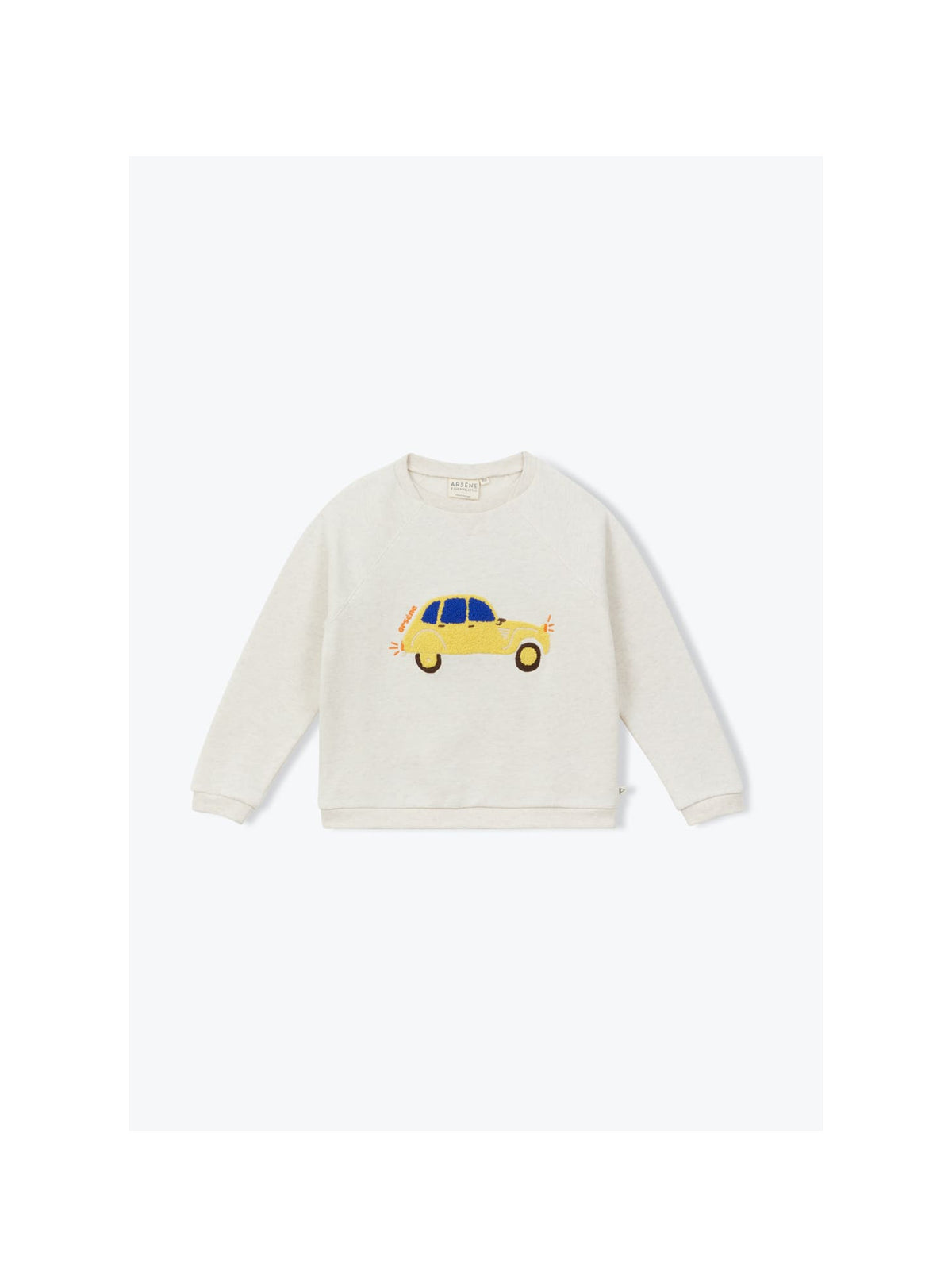 Arsene Heather Sand Car Sweatshirt