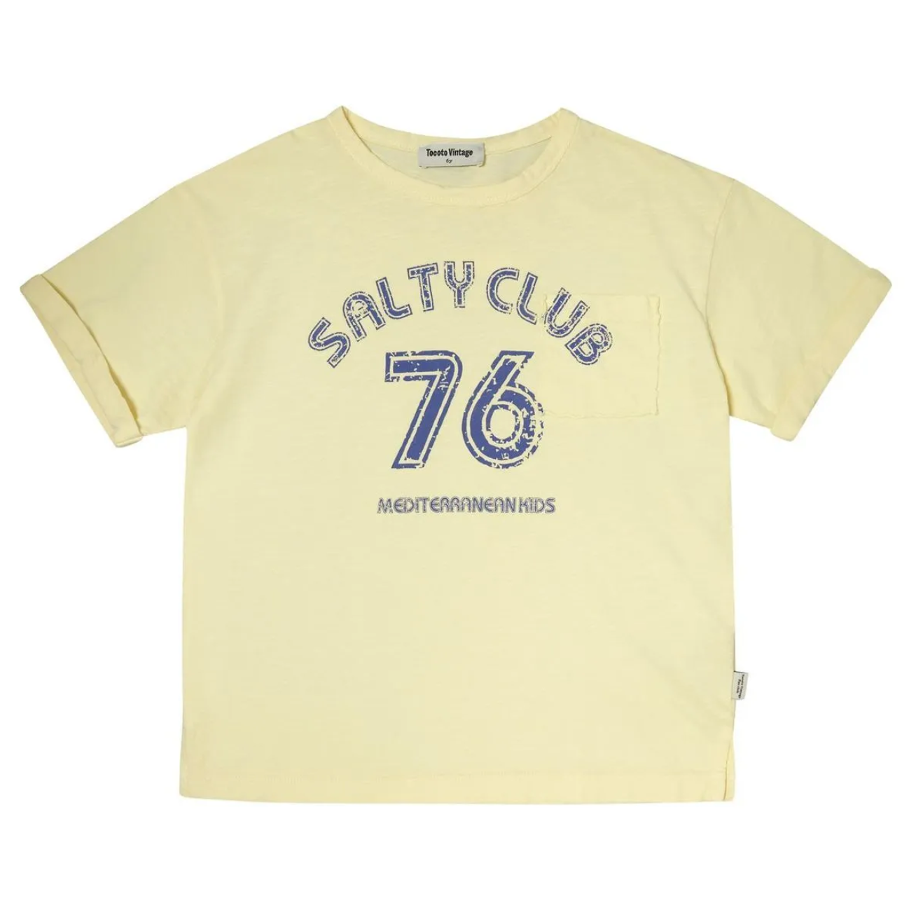 Tocoto Yellow &quot;Salty Club&quot; T-Shirt