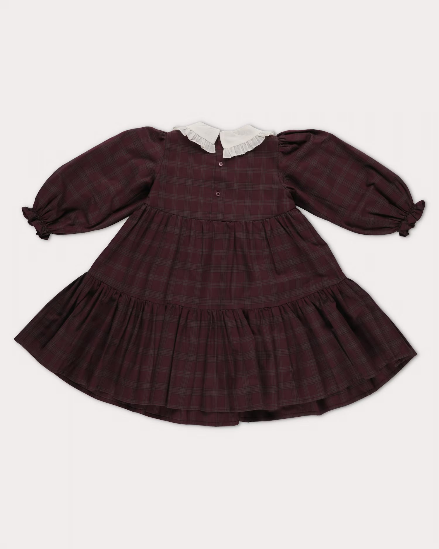 Early Sunday Girls Plum Marguerite Dress