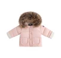 Ellabee Baby Pink/White Lining Lyane Enfant Fur Down Jacket