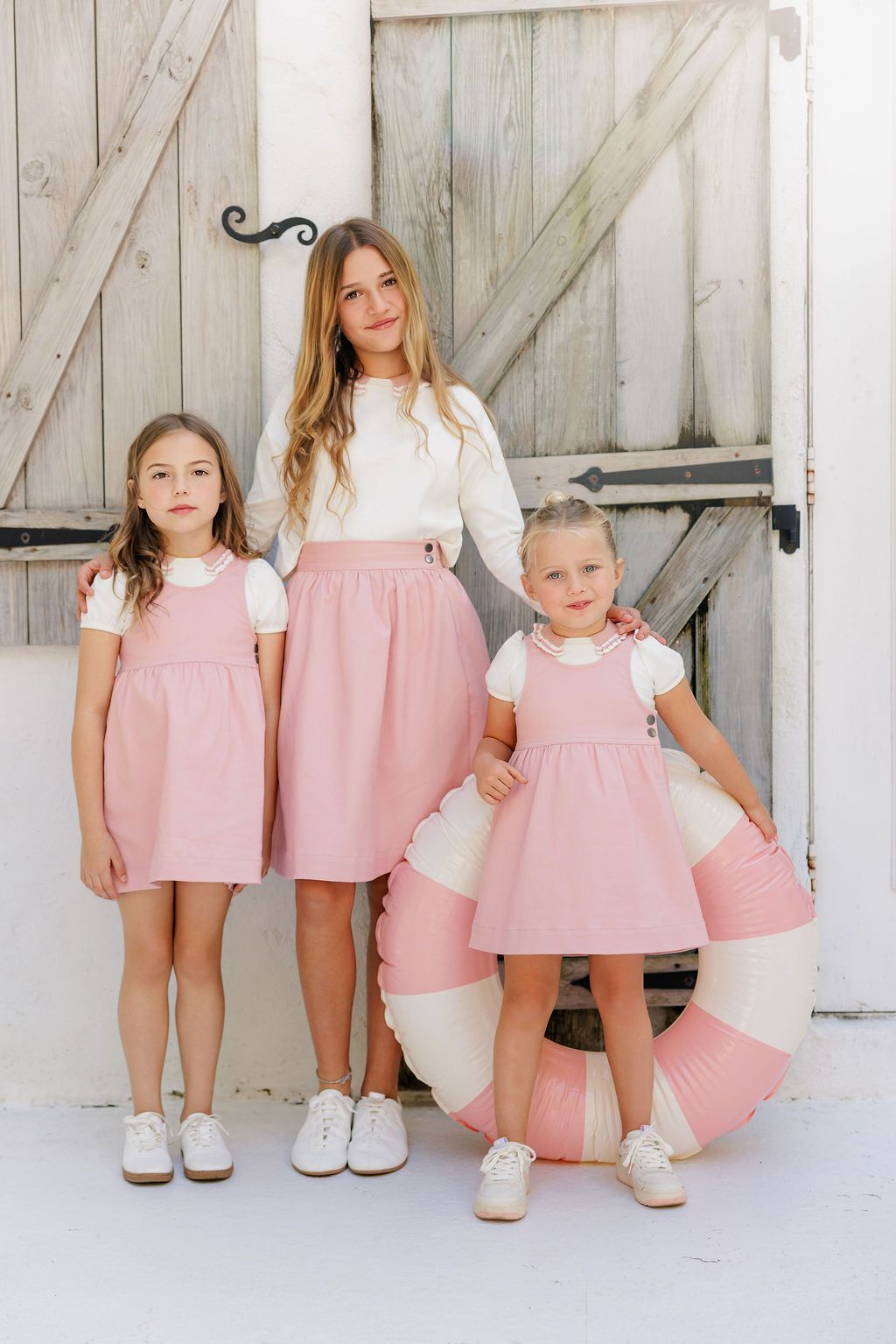 Duet Girls Soft Pink Jumper