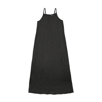 Urban Edge Black Denim Slip Dress