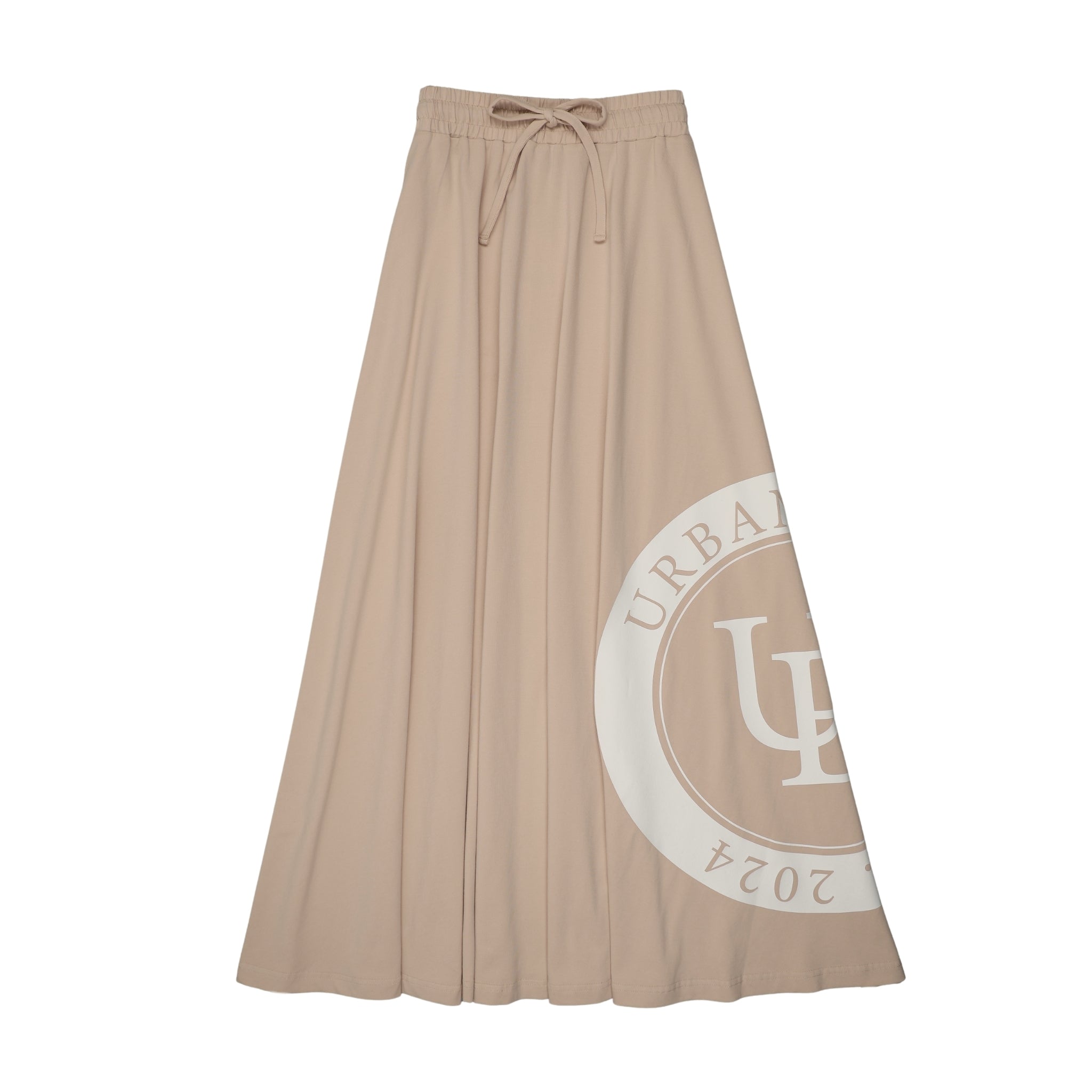 Urban Edge Tan Logo Skirt