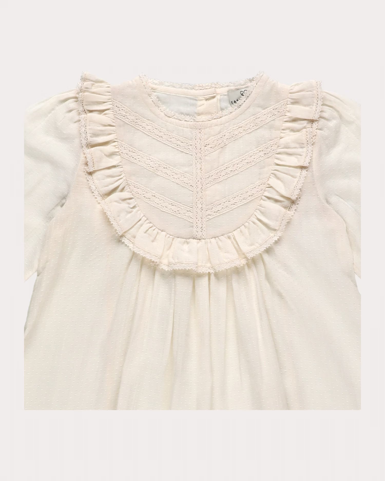 Early Sunday Girls Ecru Lauren Blouse