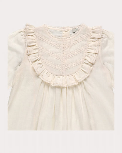 Early Sunday Girls Ecru Lauren Blouse