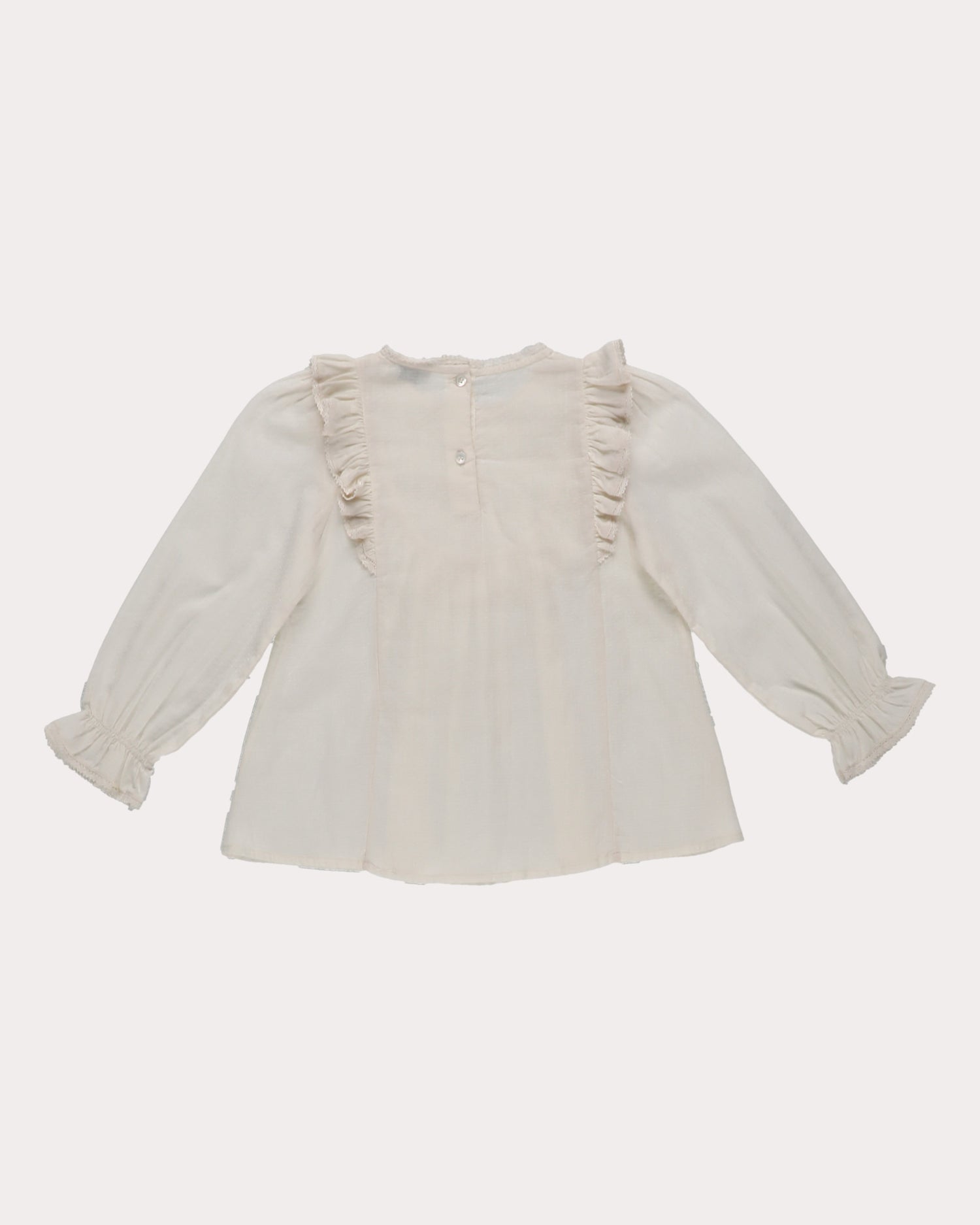 Early Sunday Girls Ecru Lauren Blouse