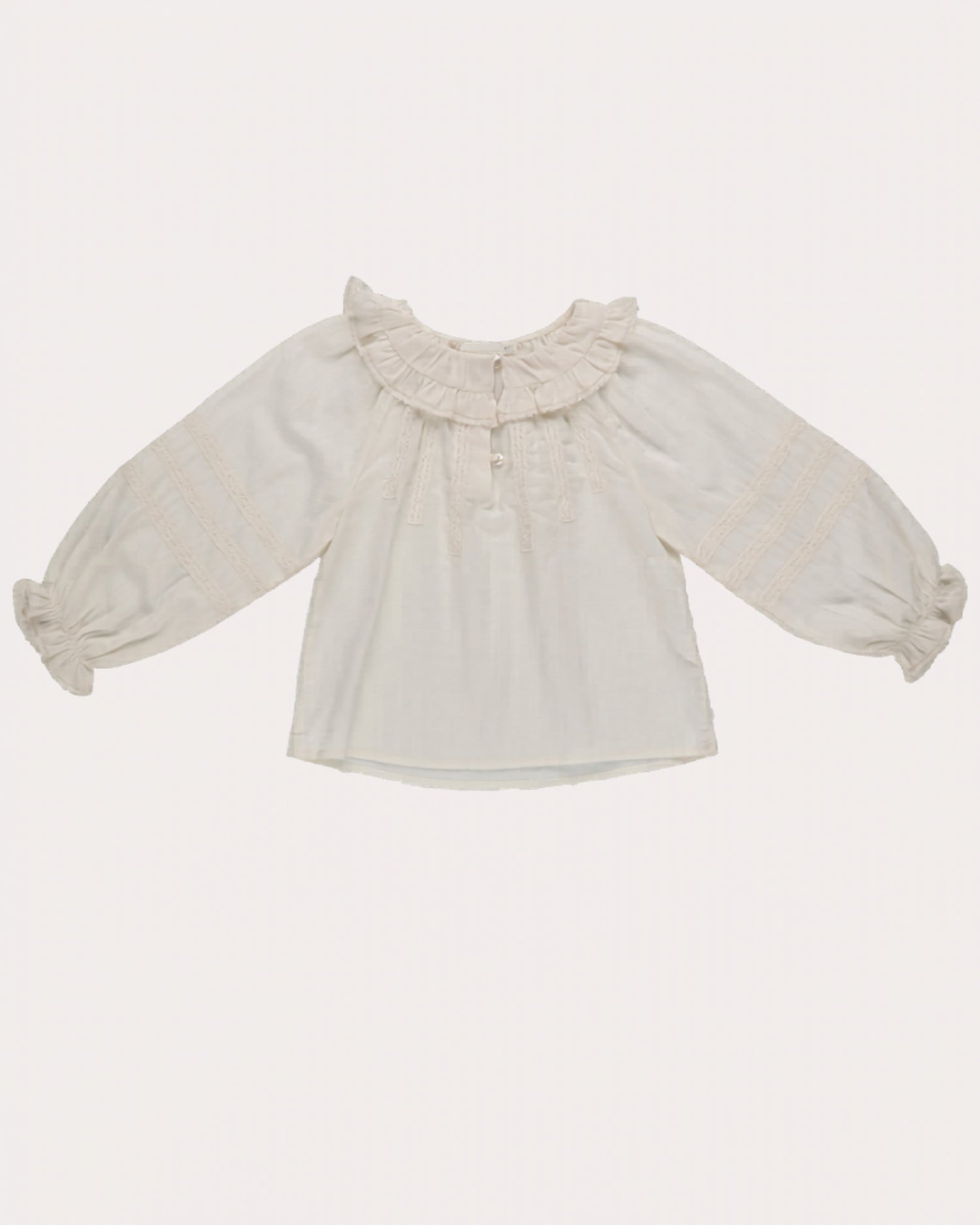 Early Sunday Girls Ecru Cécile Blouse