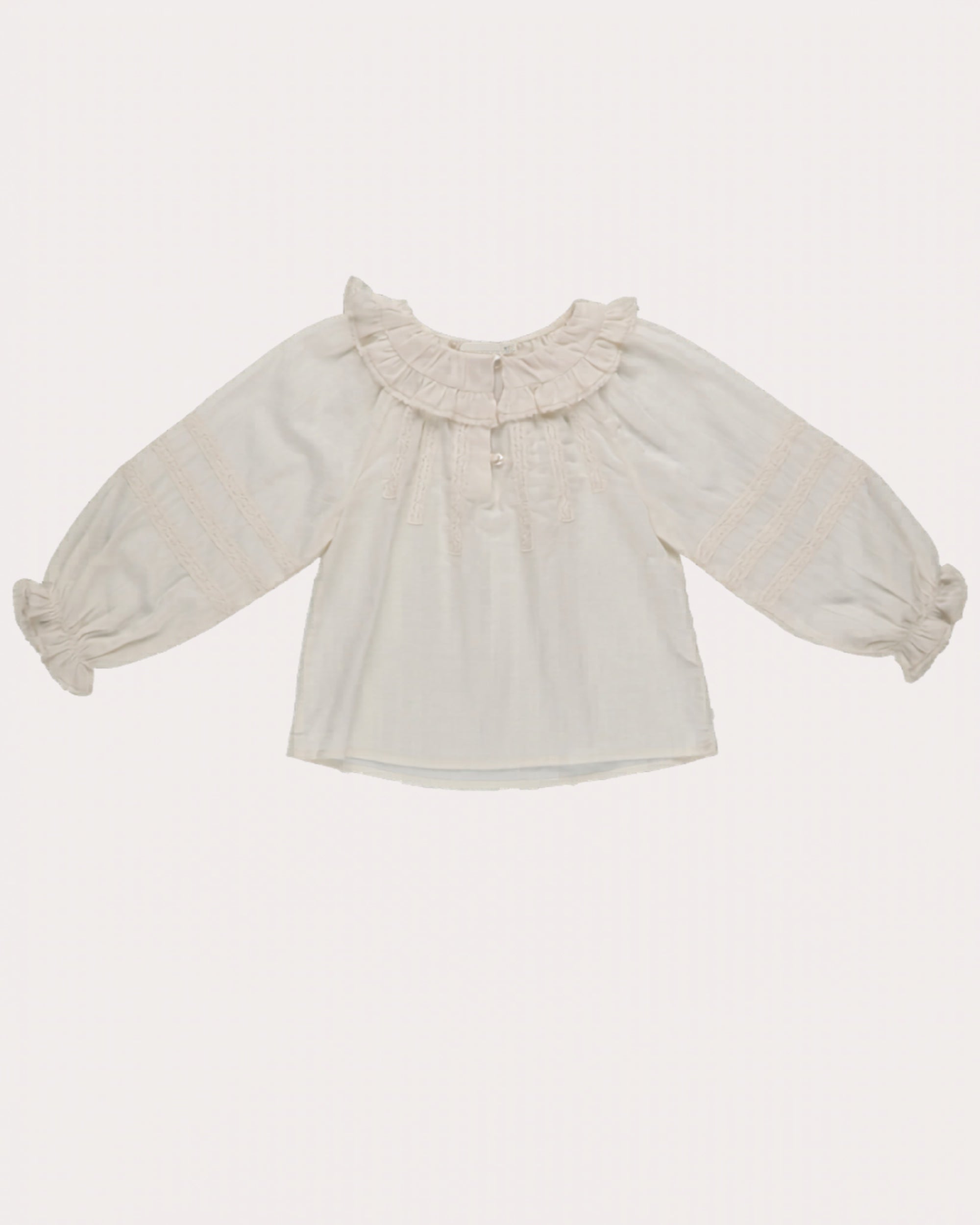 Early Sunday Girls Ecru Cécile Blouse