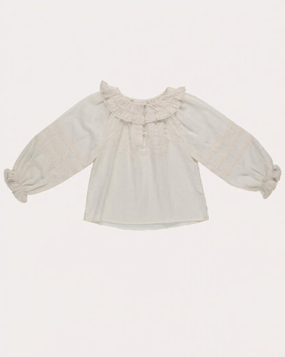 Early Sunday Girls Ecru Cécile Blouse