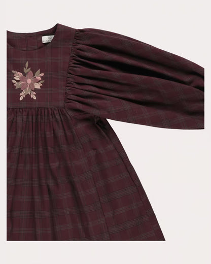 Early Sunday Girls Plum Belle Dress