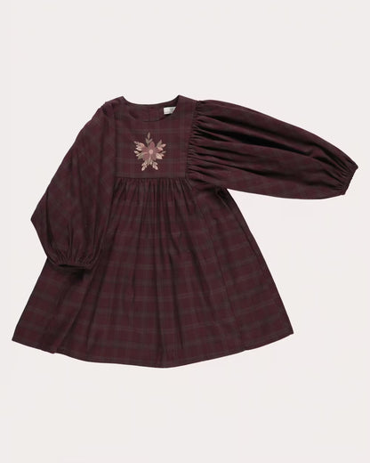 Early Sunday Girls Plum Belle Dress