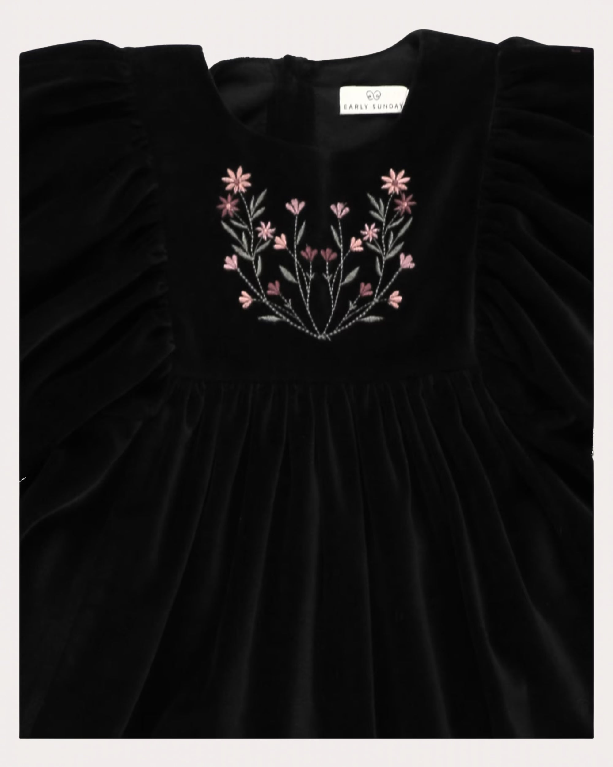 Early Sunday Girls Black Belle Dress