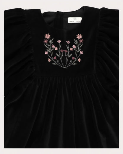Early Sunday Girls Black Belle Dress