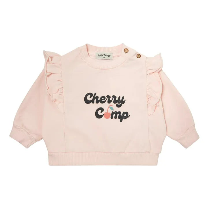 Tocoto Pick &quot;Cherry Camp&quot; Sweatshirt