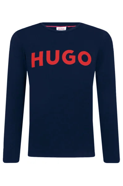 Hugo Navy Classic Logo Tee Shirt