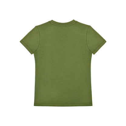 Moschino Green Sketched Logo Tee Shirt