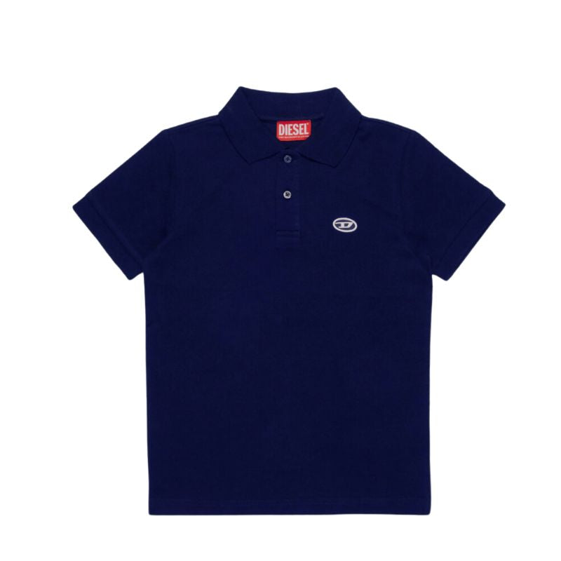 Diesel Navy Polo With Small Logo Details