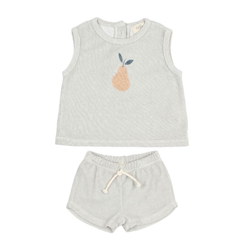 Buho Baby Boy Sky Gren Terry Set
