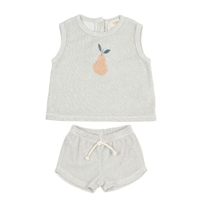 Buho Baby Boy Sky Gren Terry Set