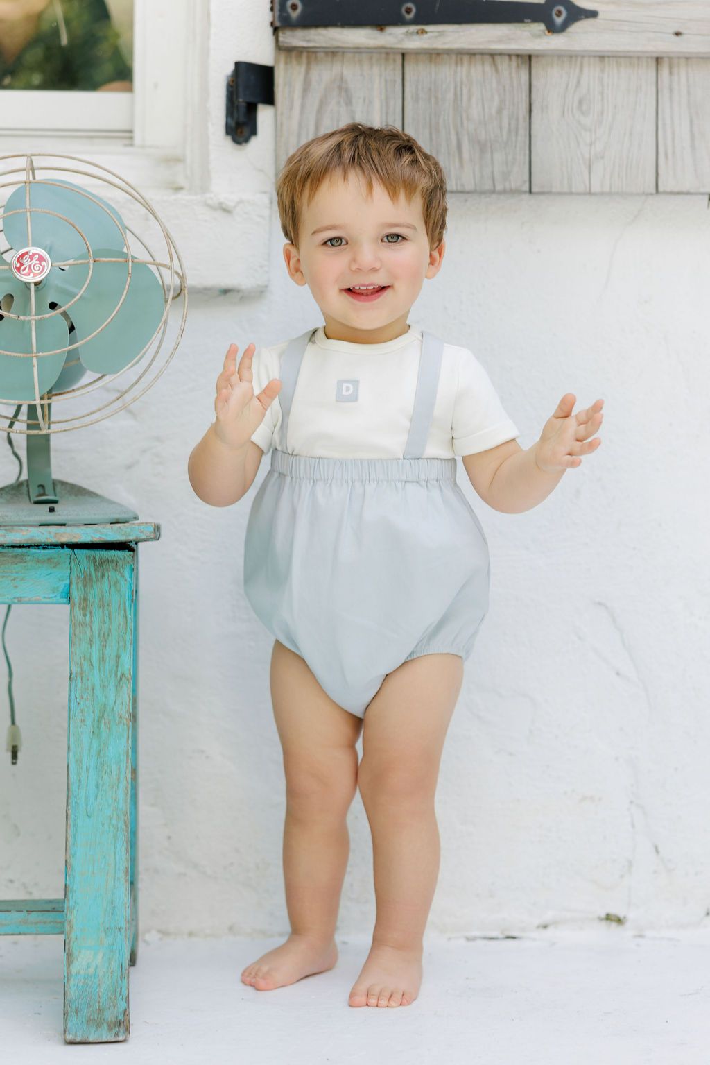 Duet Baby Boys Soft Blue T-Shirt Set
