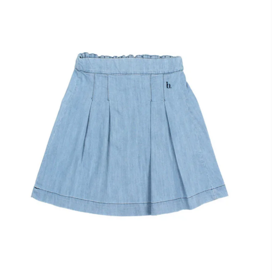 Buho Denim Midi Skirt