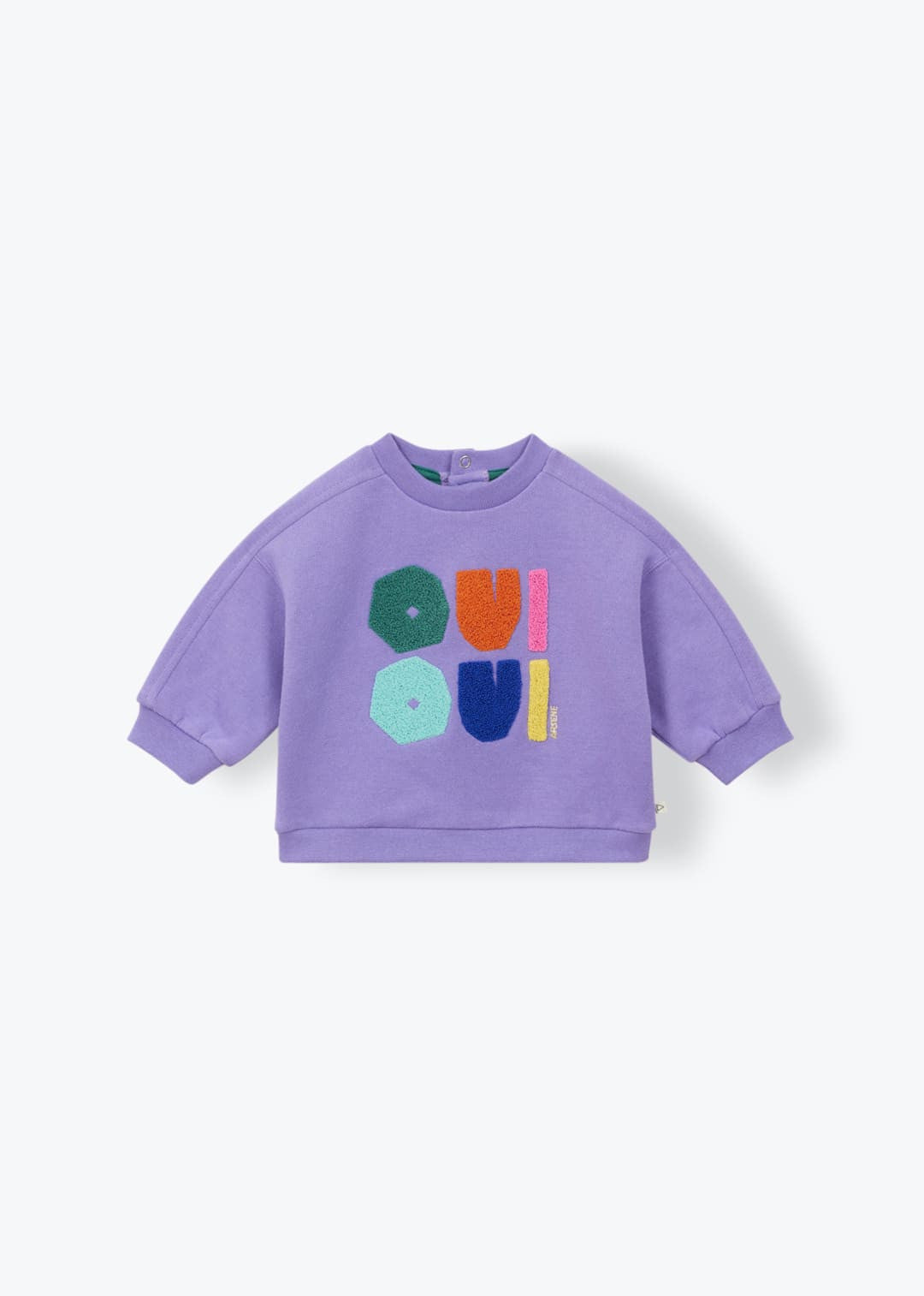 Arsene Baby Purple Oui Oui Sweatshirt