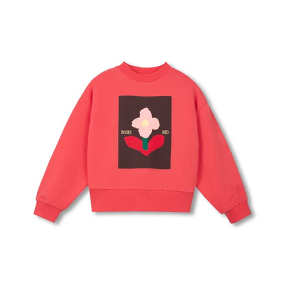 Wynken Girls Ode To Rose Still Life Flower Sweatshirt