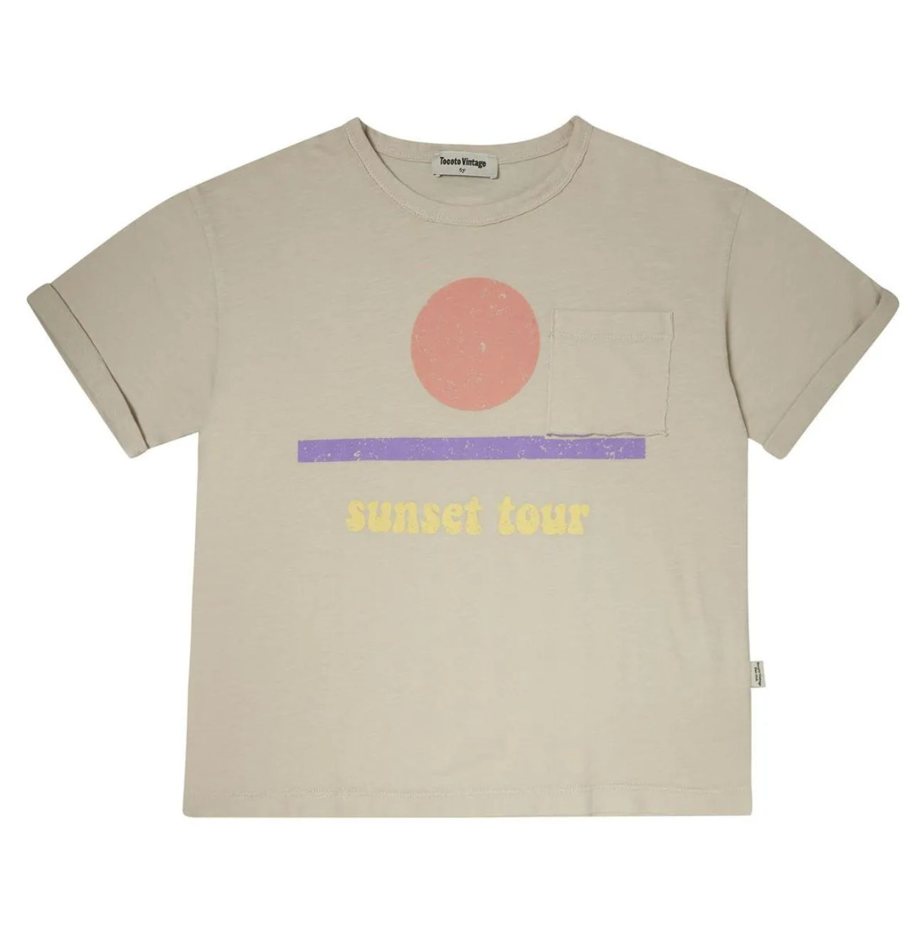 Tocoto Brown &quot;Sunset Tour&quot; T-Shirt