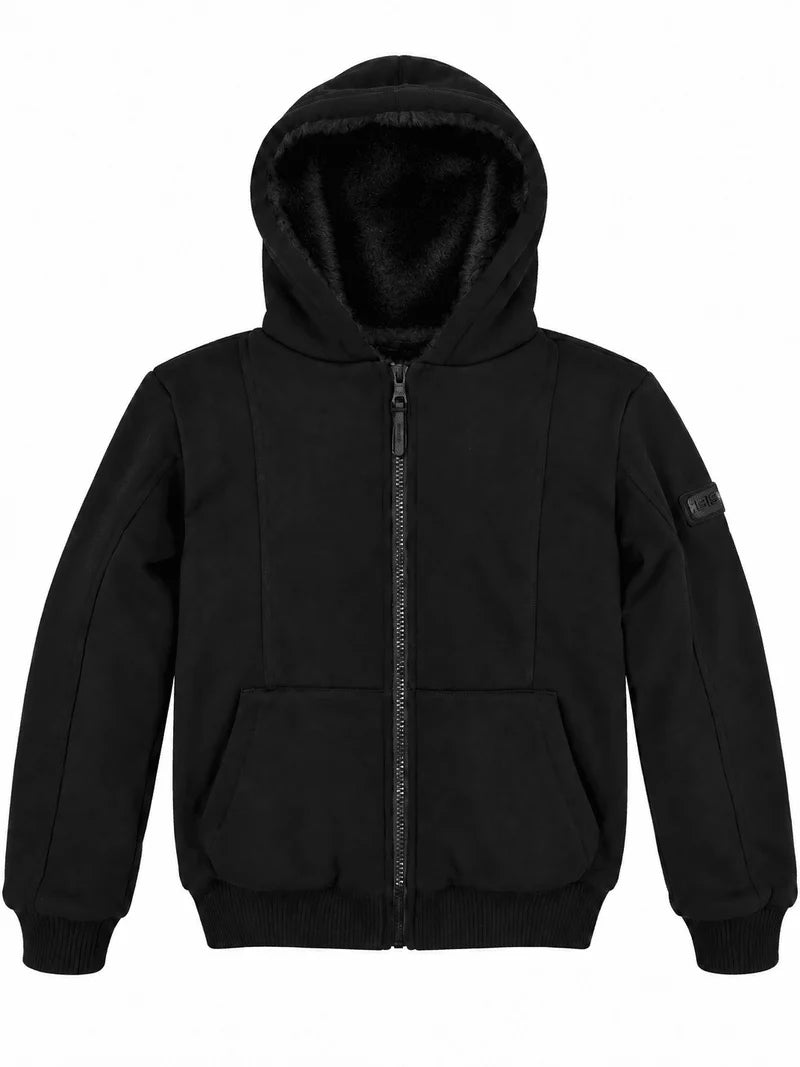 IBIS Black Fur Hoodie