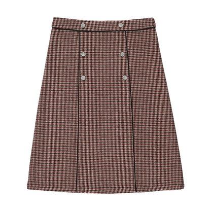 Urban Edge Houndstooth Skirt