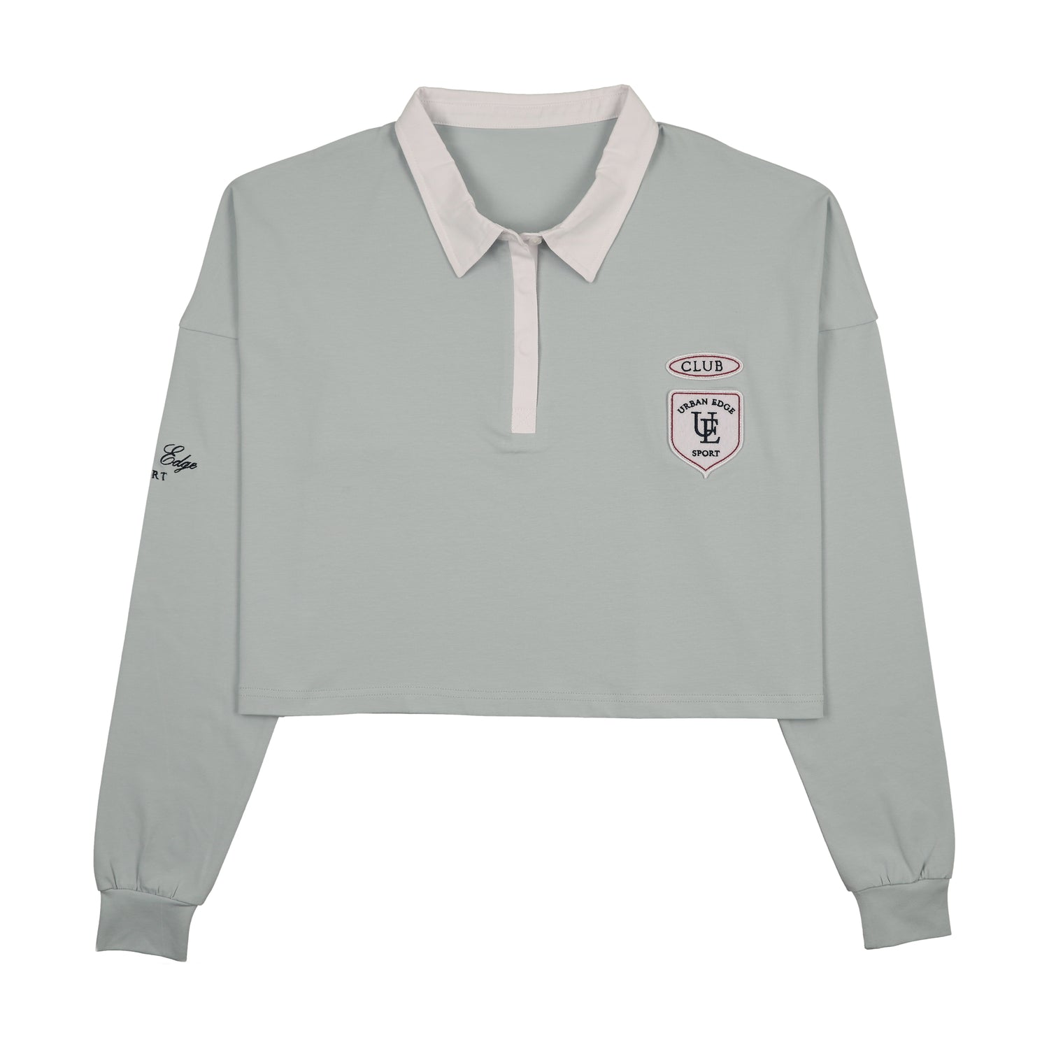 Urban Edge Light Blue Rugby Tee