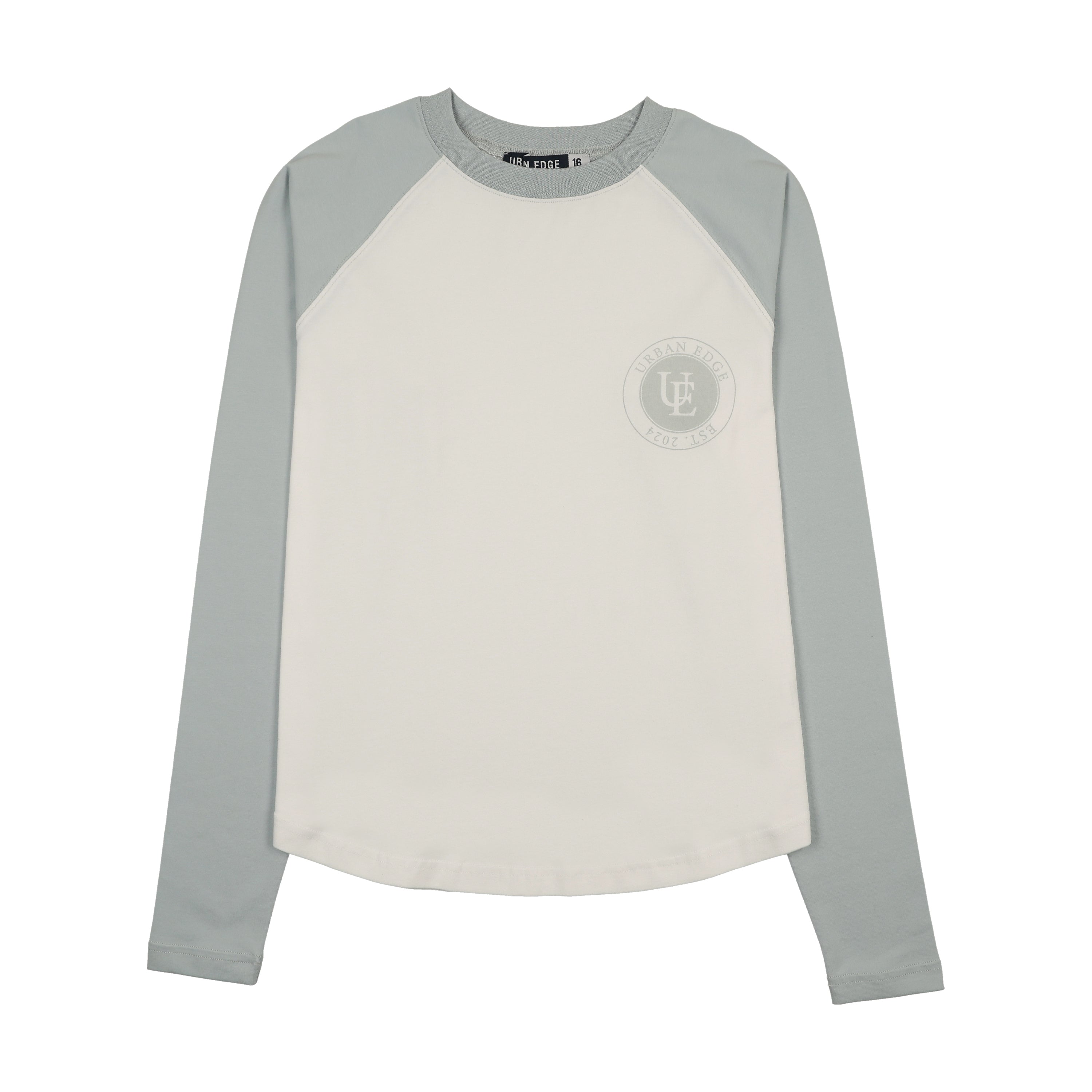 Urban Edge Light Blue Raglan Tee