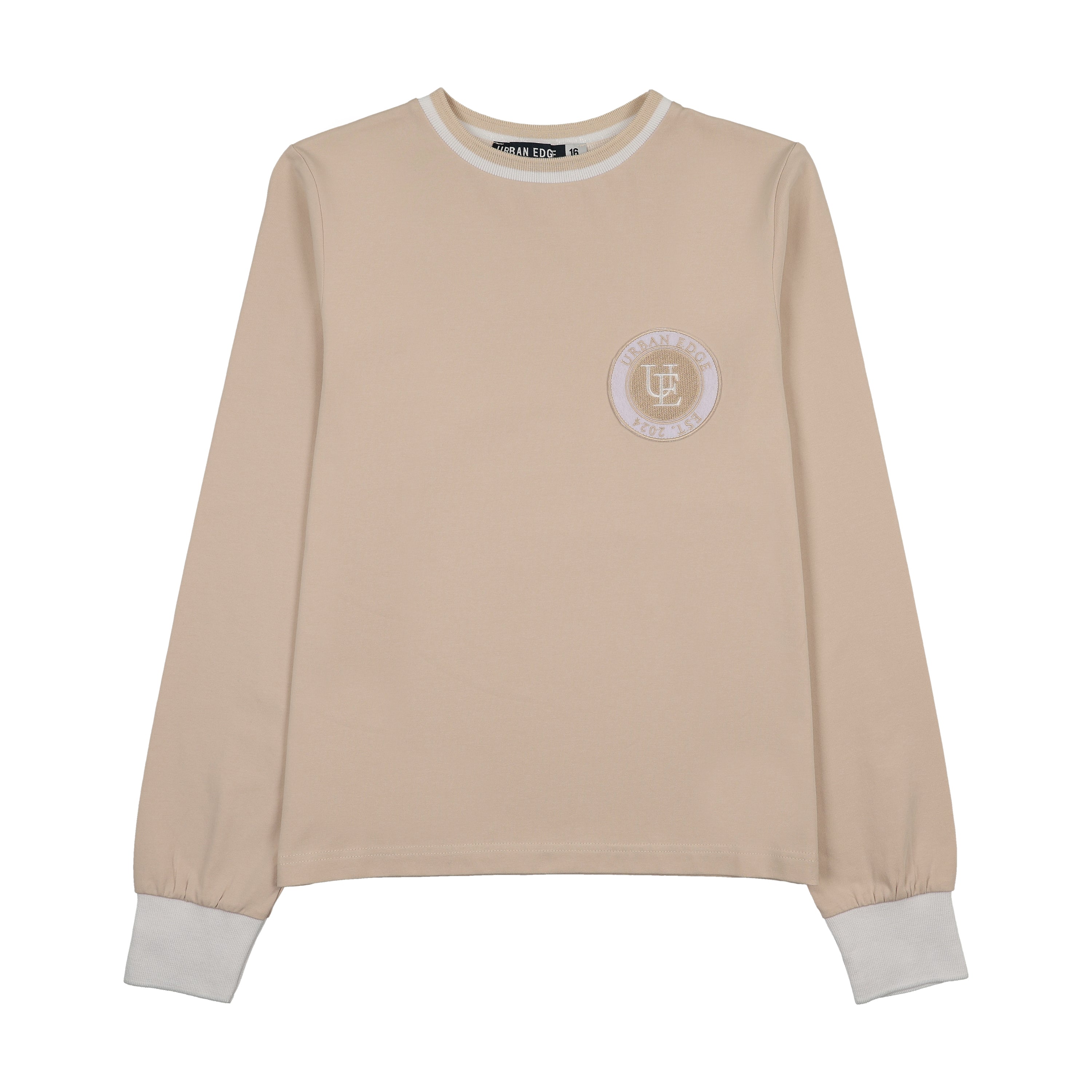 Urban Edge Tan Logo Tee