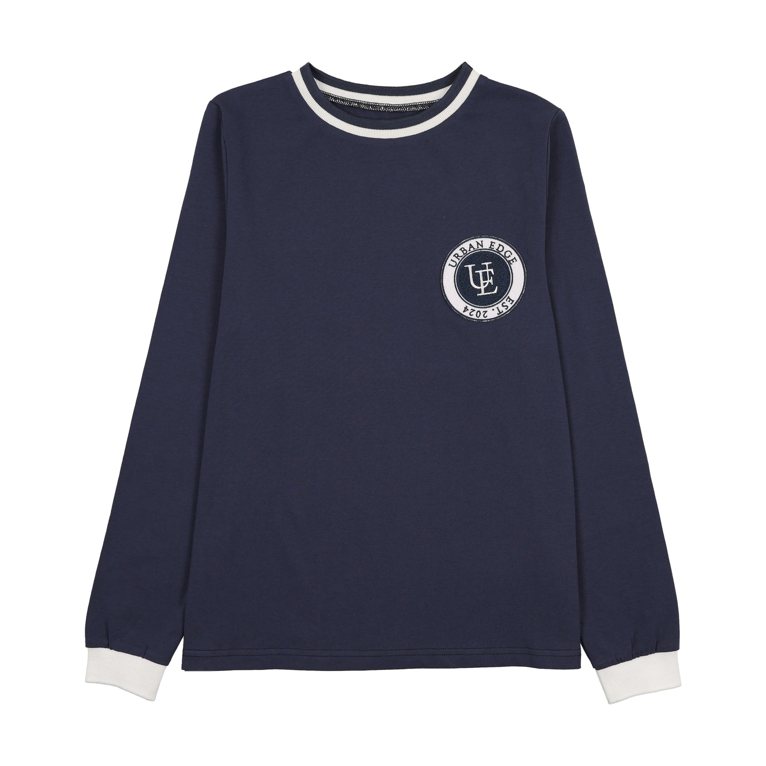 Urban Edge Navy Logo Tee