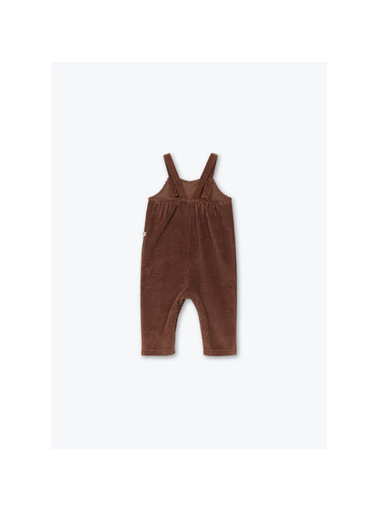 Arsene Baby Brown Corduroy Overalls