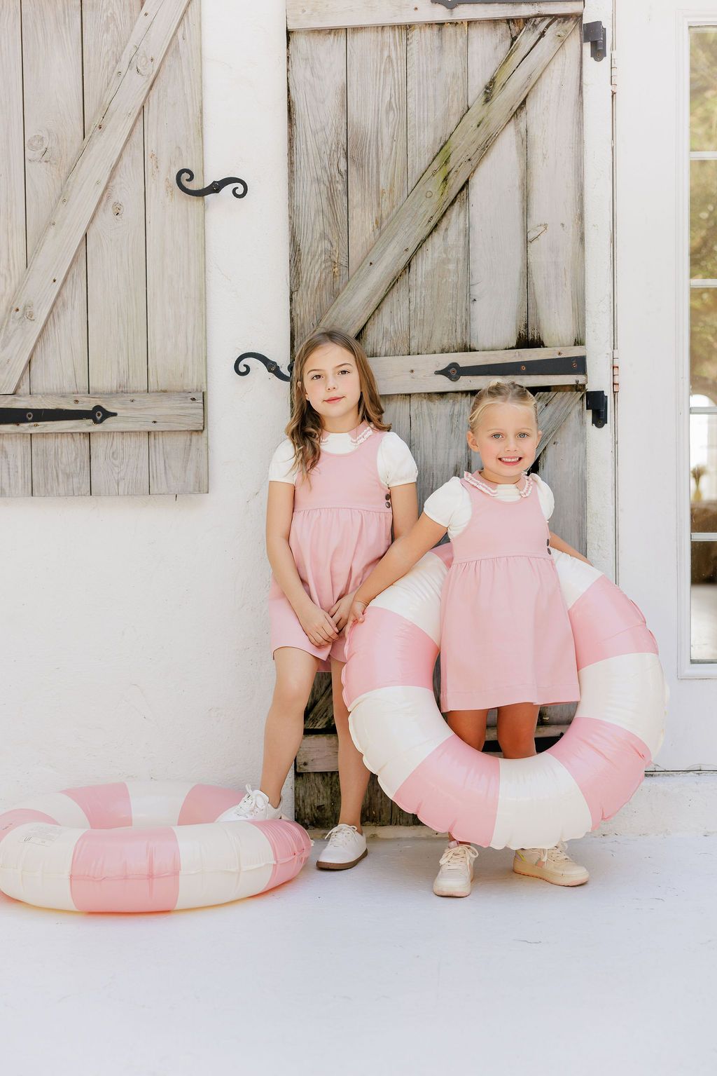 Duet Girls Soft Pink Jumper